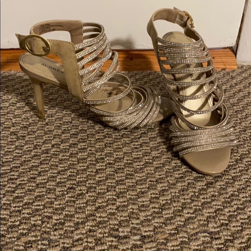 Sparkly heels